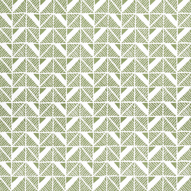 Anna French Fabric Bloomsbury Square Green AF23117 Fabric 100% Linen INDIA - </p><p>Repeat: V: 9 54 - My Fabric Connection -