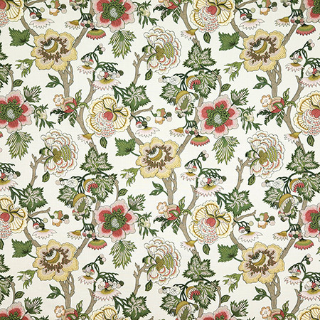 Carole Fabric Front And Center Linen First Impressions 100% Cotton Spain 27" V, 13 1/2" H HD 54" - My Fabric Connection -