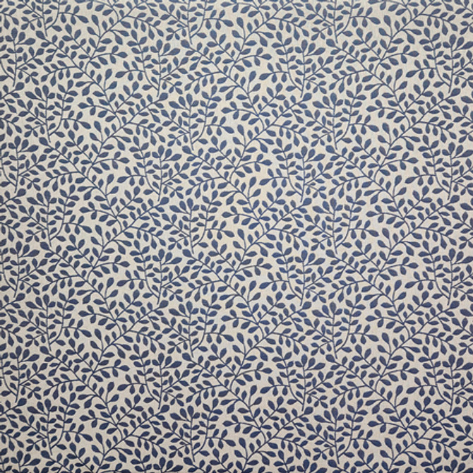 Carole Fabric Backyard Retreat Dark Denim Manchester 46% Recycled Polyester, 32% Cotton, 22% Viscose India 10 1/8" V, 13 5/8" H 54 1/2"" - My Fabric Connection -