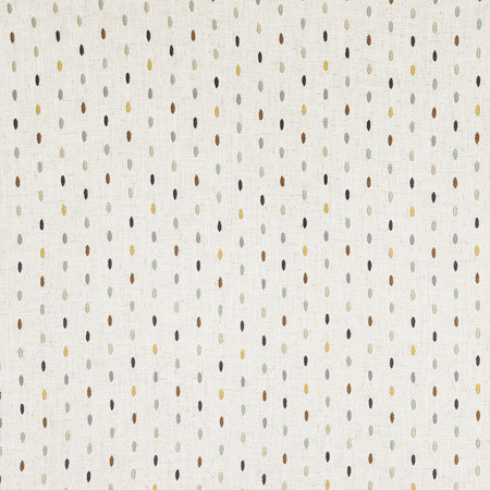 Carole Fabric Relaxation Spice Oasis Base: 95% Polyester, 5% Linen Embr: 100% Rayon China 8" V, 5" H 54" - My Fabric Connection -