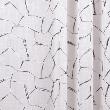 Carole Fabric Crushing Penguin Sheer Movement 100% Polyester Turkey 6" V, 7 7/8" H 104" - My Fabric Connection -