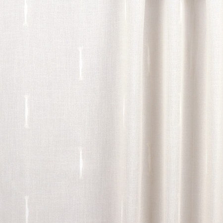 Carole Fabric Pretty Please Linen Sheer Movement 100% Polyester Turkey 7 3/8" V, 8 1/4" H 126" - My Fabric Connection -