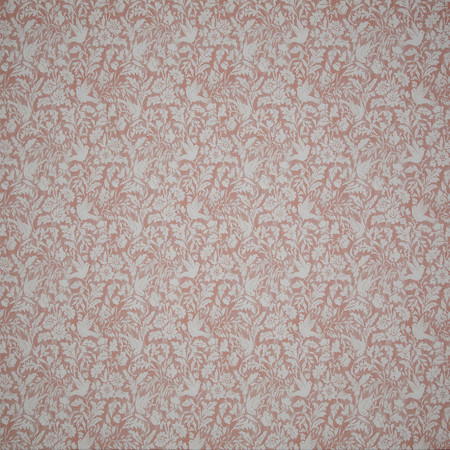 Carole Fabric Birds At Play Peony Sunset Serenade 100% Cotton India 12 1/4" V, 14" H 55 3/4"" - My Fabric Connection -