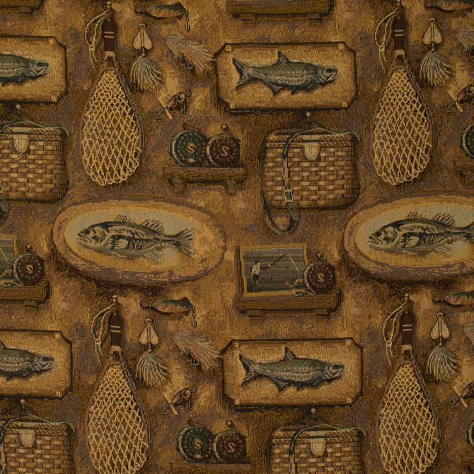 Greenhouse Fabric F5679 Gold 51% Polyester, 49% Cotton China 21,000 </p><p>Repeat: 14.7" H, 13.7" V 59" - My Fabric Connection -