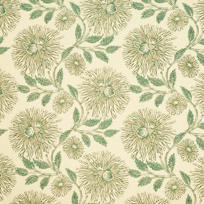 Greenhouse Fabric S6515 Herb 50% Cotton, 35% Viscose, 15% Linen India 51,000 </p><p>Repeat: 13.75" H, 9.75" V 53" - My Fabric Connection - Greenhouse Fabric S6515 Herb 50% Cotton, 35% Viscose, 15% Linen India 51,000 </p><p>Repeat: 13.75" H, 9.75" V 53" - My Fabric Connection -