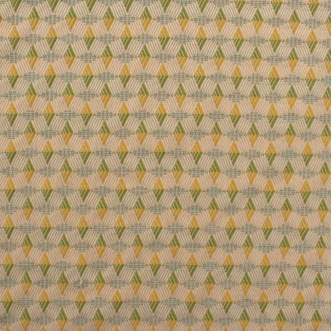 Greenhouse Fabric S6153 Citrus - 74.58% Rayon, 13.92% Cotton, 11.50% Olefin USA 51000 1.75" H, 1.813" V 56" - My Fabric Connection -