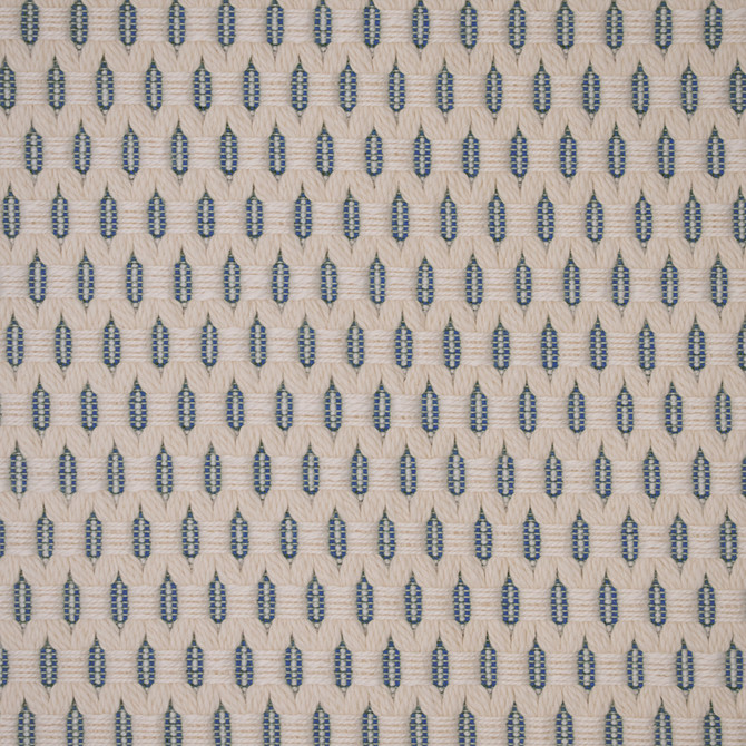 Greenhouse Fabric S5638 Ocean - 52.39% Cotton, 47.61% Polyester (Uv) USA 33000 .938" H, .375" V 56" - My Fabric Connection -