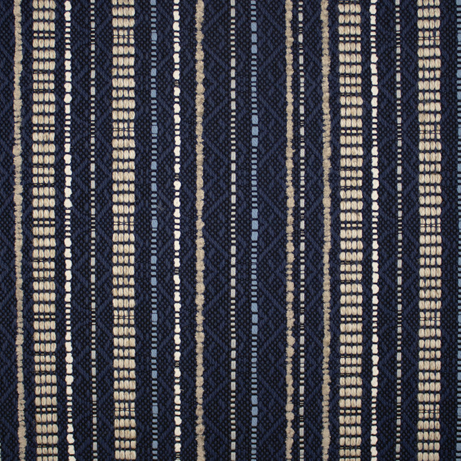 Greenhouse Fabric S5659 Indigo - 55.16% Cotton, 26.94% Pcr Polyester, 14.39% Rayon, 3.51% Flax USA 33000 2.25" H, 7.563" V 55" - My Fabric Connection -