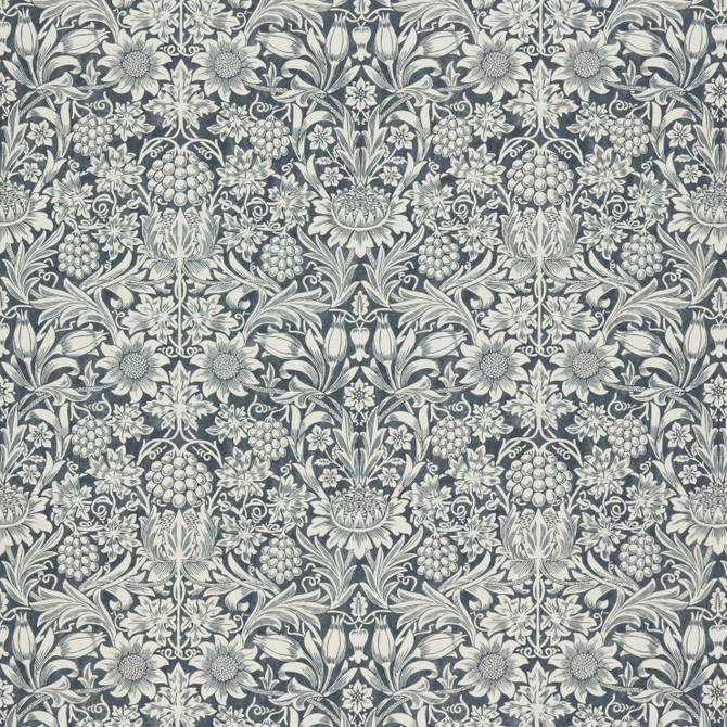 Wmah Fabric 7867 Sunflower 2 Ink Fabric 100%COT SPAIN MARTINDALE WEAR TEST (16 000 CIRCULAR RUBS) </p><p>Repeat: H: 18.500, V: 15.375 55 in - My Fabric Connection -
