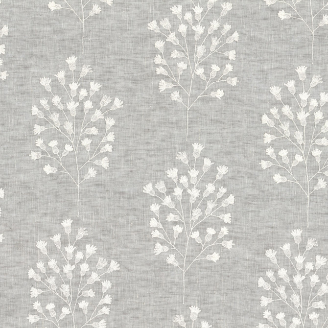 Stout Fabric Naples 3 Fog Fabric 36%COT 35%LIN 17%SVI 12%POL %BEMB INDIA </p><p>Repeat: H: 13.500, V: 9.500 54 in - My Fabric Connection -