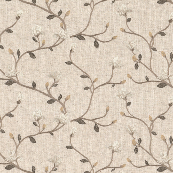 Stout Fabric Alec 1 Mushroom Fabric 52%POL 21%SVI 18%COT 9%LIN %VEMB INDIA </p><p>Repeat: H: 16.750, V: 9.250 51 in - My Fabric Connection -