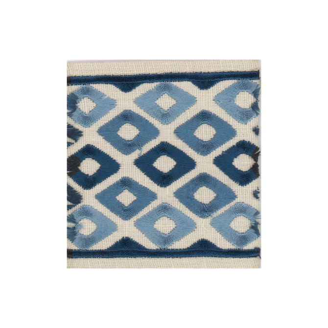Marcus William Trim Exotic Tape 2 Delft Trim 100%LIN %BEMB INDIA </p><p>Repeat: H: 1.250, V: 1.250 3.75 in - My Fabric Connection -