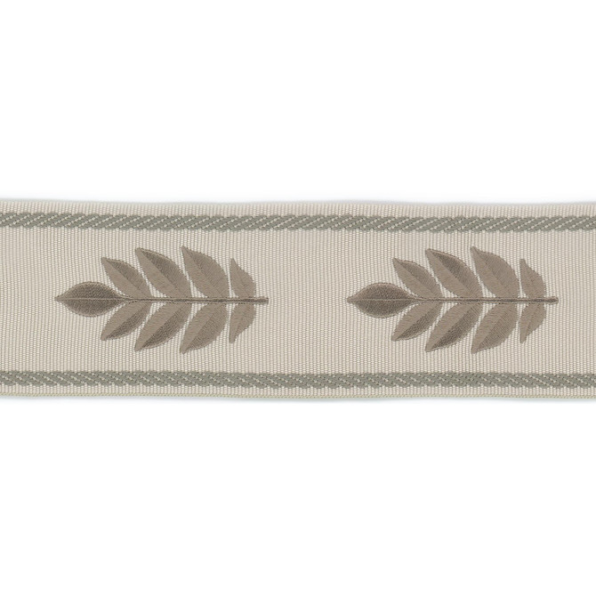 Stout Trim Midfield Tape 7 Driftwood Trim 90%SVI 10%POL CHINA </p><p>Repeat: H: 3.875, V: 0.000 2.5 in - My Fabric Connection -