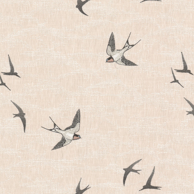 Marcus William Fabric Flight 3 Mushroom Fabric 68%COT 32%POL %PEMB INDIA </p><p>Repeat: H: 16.875, V: 18.875 53 in - My Fabric Connection -