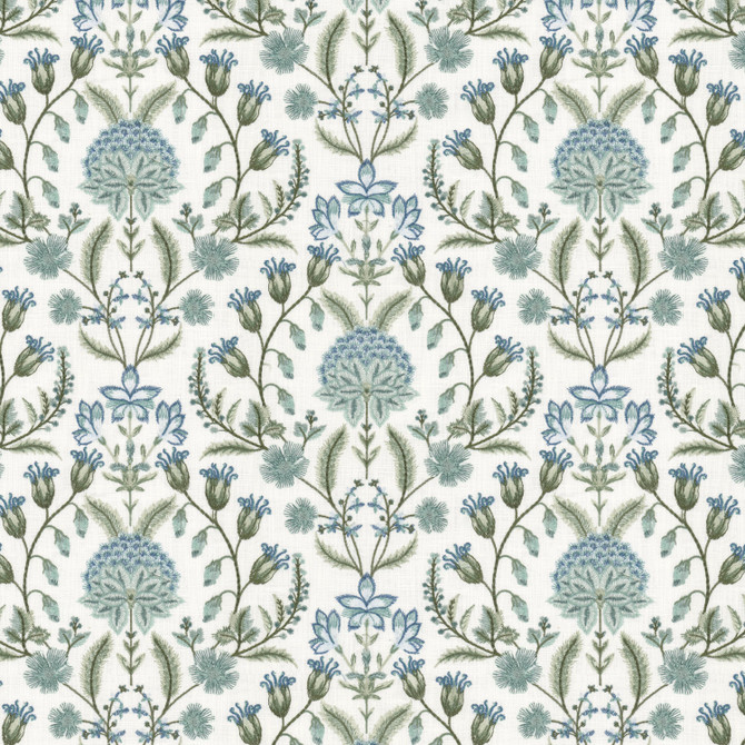 Stout Fabric Winona 3 Mineral Fabric 100%Cot %Bemb India </p><p>Repeat: H: 16.875, V: 3.5 51 in - My Fabric Connection -