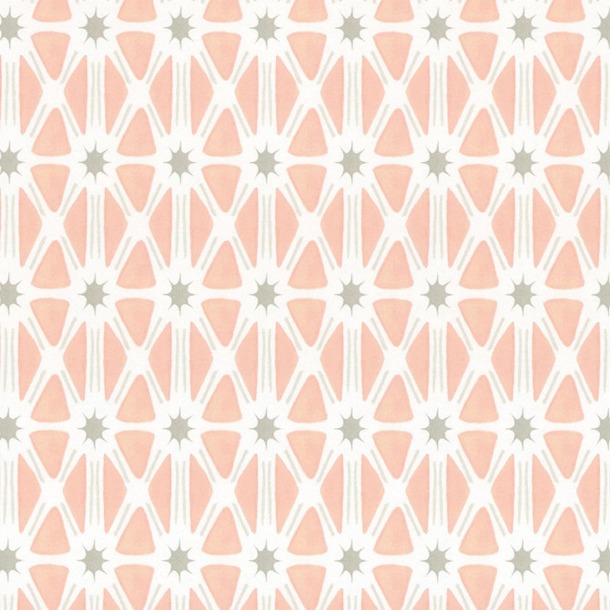 Aoc Wallcovering W7847 Triangle Stars 1 Blossom Wallcovering 100%OTH USA </p><p>Repeat: H: 1.125, V: 1.750 27 in - My Fabric Connection -