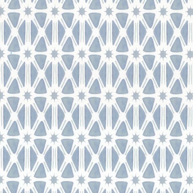 Aoc Wallcovering W7847 Triangle Stars 2 Moonstone Wallcovering 100%OTH USA </p><p>Repeat: H: 1.125, V: 1.750 27 in - My Fabric Connection -