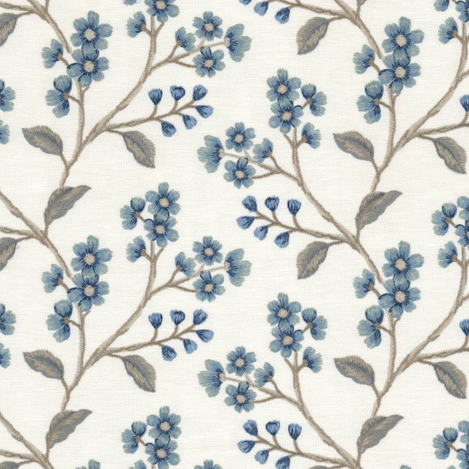 Stout Fabric Snuffle 1 Lake Fabric 71%POL 29%COT %PEMB INDIA </p><p>Repeat: H: 9.500, V: 13.000 51.5 in - My Fabric Connection -