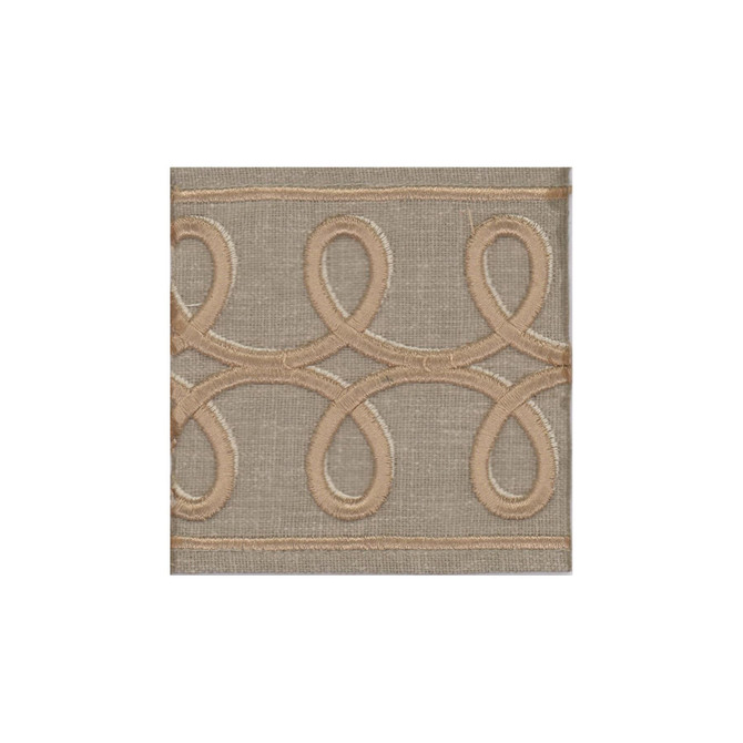 Marcus William Trim Kooky Tape 4 Sandalwood Trim 100%POL %VEMB INDIA </p><p>Repeat: H: 1.250, V: 0.000 3.25 in - My Fabric Connection -