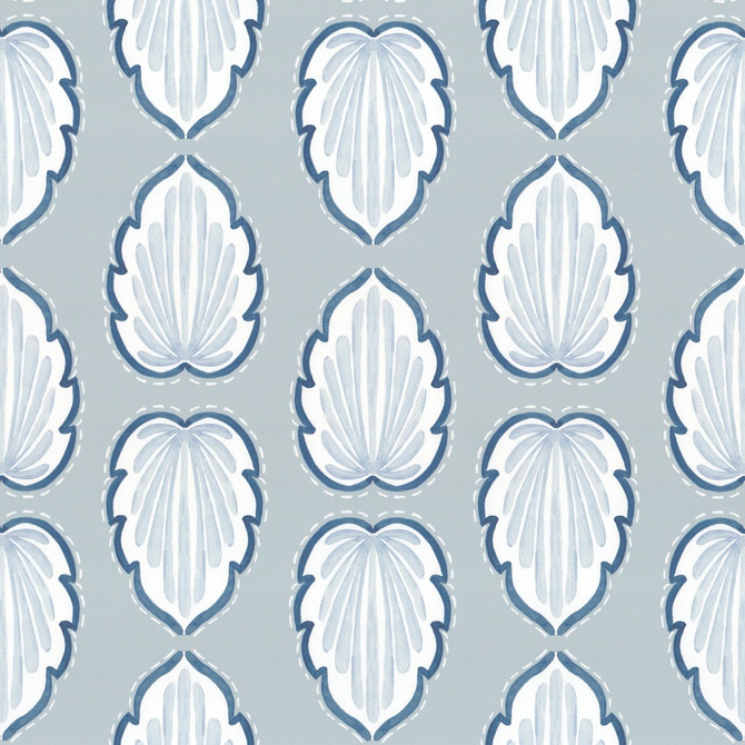 Aoc Wallcovering W7841 Palmer 2 Moonstone Wallcovering 100%OTH USA </p><p>Repeat: H: 9.000, V: 12.000 27 in - My Fabric Connection -