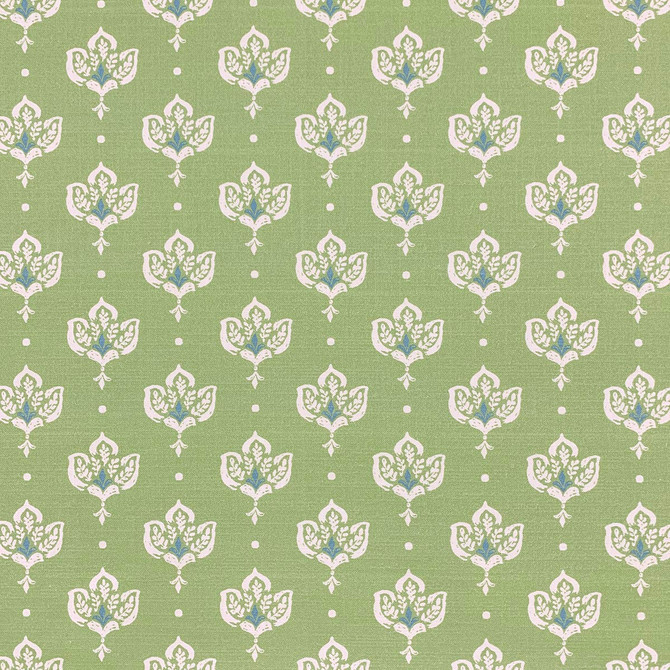 Magnolia Fabric Lillian August Molly Green - 100% Cotton Spain 50000 Horizontal: 4.5 and Vertical: 4.02 54 - My Fabric Connection -
