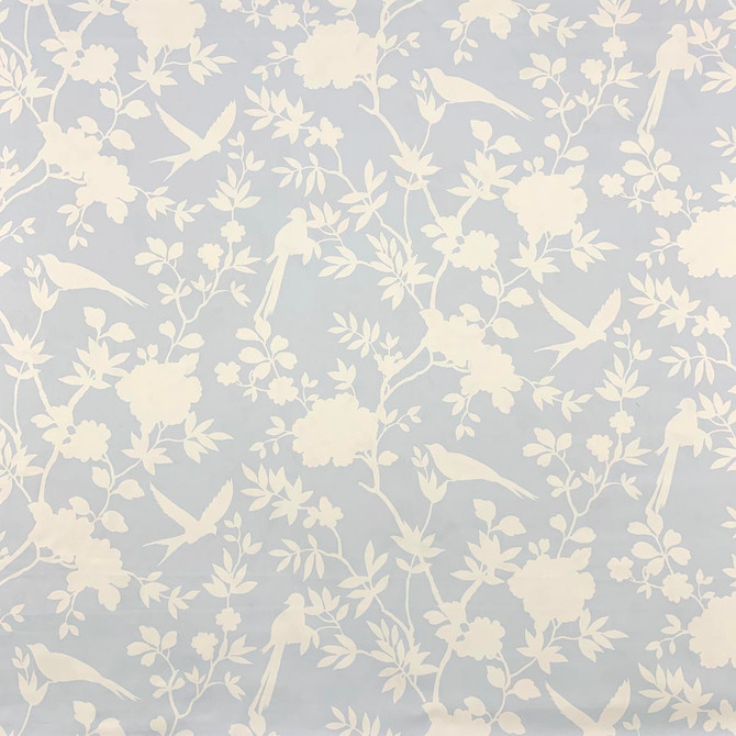 Magnolia Fabric Lillian August Birdie Blue - 100% Cotton Sateen India 50000 Horizontal: 17.99 and Vertical: 17.91 54 - My Fabric Connection -