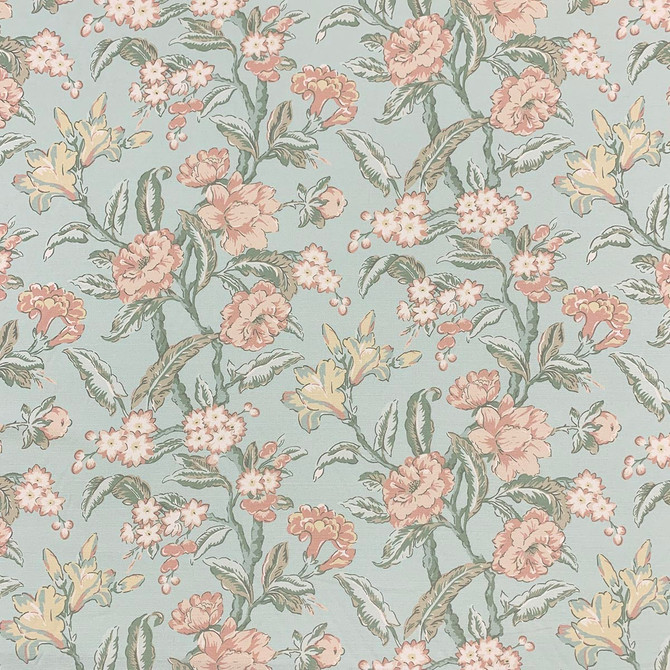 Magnolia Fabric Lillian August Kate Caribe - 55% Linen, 45% Cotton Spain 50000 Horizontal: 27.17 and Vertical: 22.13 54 - My Fabric Connection -