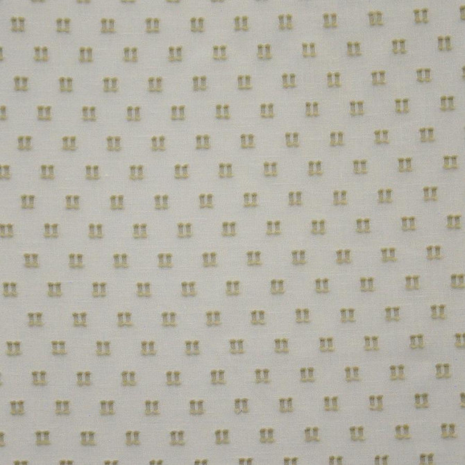 Maxwell Fabric Netsuke # 544 Oyster SHEER CRAFT 100% POLYESTER TURKEY V-1.5" H-1.5" 118" - My Fabric Connection -