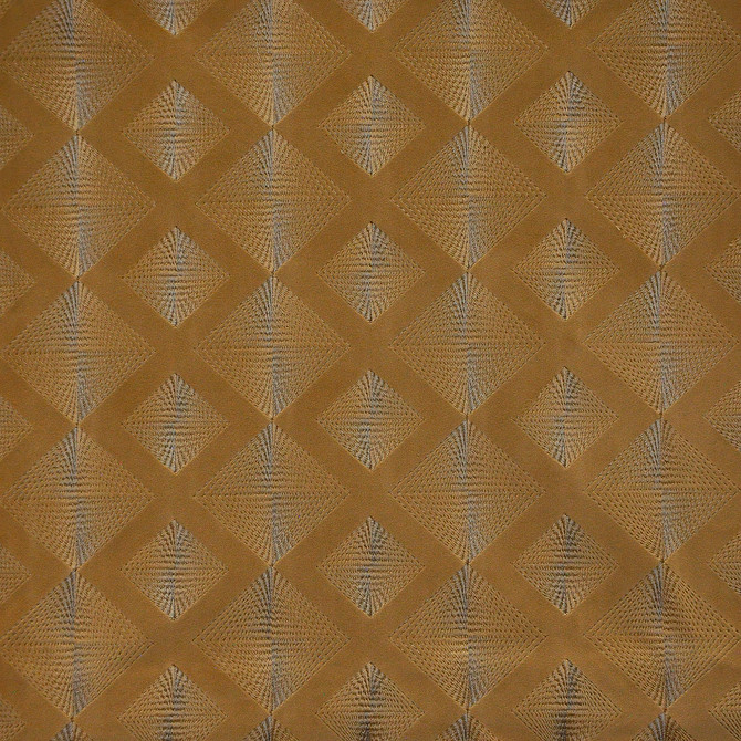 Maxwell Fabric Pimlico 605 Butterscotch COLOR THEORY-VOL.VII SANDALWOOD 87% POLYESTER INDIA  V-3.5" H-4.2" 54"  - My Fabric Connection -