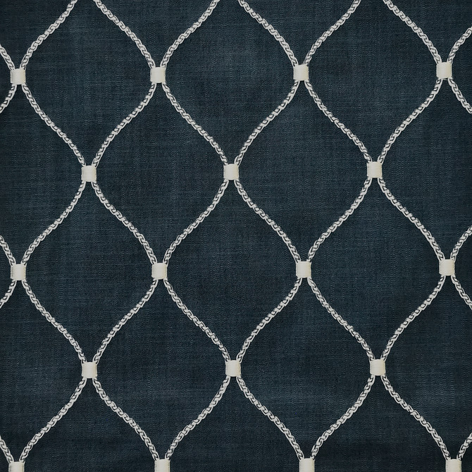 Maxwell Fabric Havering 124 Pacific COLOR THEORY-VOL.VII NEPTUNE BASE: 100% POLYESTER INDIA  V-6.30" H-4.48" 53"  - My Fabric Connection -