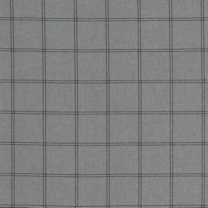 Norbar Fabric Stark Ash Midnight Black SUNSHINE 100% HIGH UV POLYESTER USA 3 1/2"V 3 1/2"H 55 - My Fabric Connection -