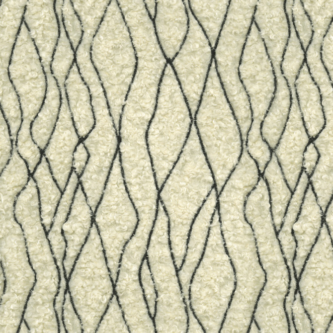 P/K LIFESTYLES Fabric Fez Fur Emb. Onyx 471190 - 100% polyester/ Back 100% acrylic TC Bonding China 51000 Horizontal: 9 and Vertical: 10.75 58 - My Fabric Connection -