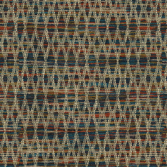 P/K LIFESTYLES Fabric Taking Shape Jewel 471230 - 100% polyester India 51000 Horizontal: 0.75 and Vertical: 2.75 54 - My Fabric Connection -