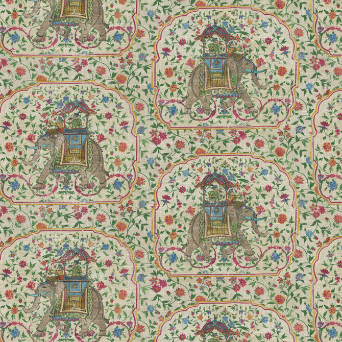 VILLA D'ASCOLI Fabric Tusk Gem 570092 - 55% linen, 45% rayon Pakistan 50000 Horizontal: 13.5 and Vertical: 27 54 - My Fabric Connection -