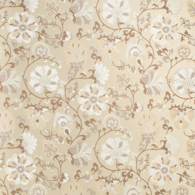 Charlotte Fabric D4410 Eve Oyster Vintage Damask 100% Polyester Asia </p><p>Repeat: Horizontal 14.5" x Vertical 14.75" 54 Inches - My Fabric Connection -