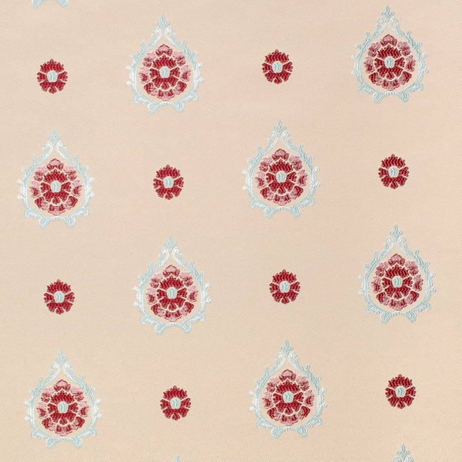 Charlotte Fabric D4413 Aurora Cardinal Vintage Damask 100% Polyester Asia </p><p>Repeat: Horizontal 7.5" x Vertical 7" 54 Inches - My Fabric Connection -