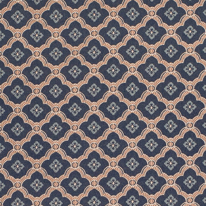 Charlotte Fabric D4446 Mae Navy Vintage Damask 100% Polyester Asia </p><p>Repeat: Horizontal 2" x Vertical 2" 54 Inches - My Fabric Connection -