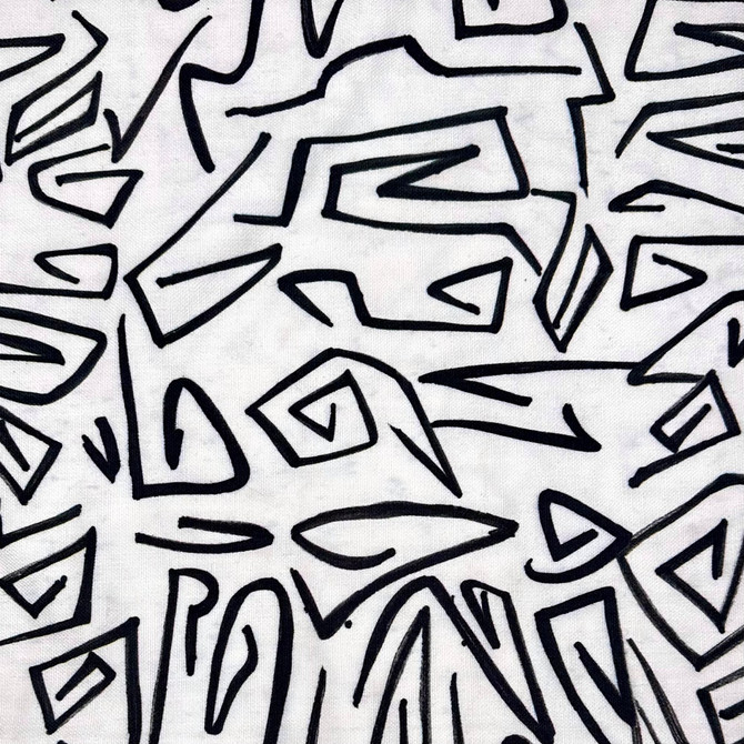 Europatex Fabric Abstract Onyx Abstract 100% Cotton 55.00 inches - My Fabric Connection -