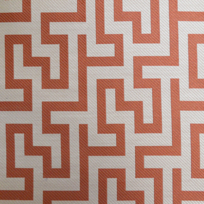 Europatex Fabric Aussie Sydney Coral Aussie 70& Rayon, 30% Polyester 7.28" H, 3.55" V 57.00 inches - My Fabric Connection -