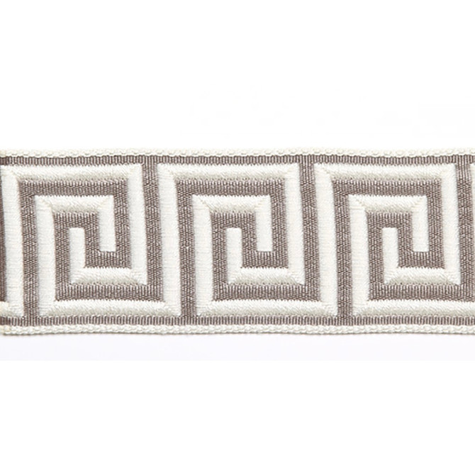 Europatex Fabric Hellenic Key Jacquard Tape Grain Hellenic 62% Fibranne, 38% Rayon 2.00 inches - My Fabric Connection - Europatex Fabric Hellenic Key Jacquard Tape Grain Hellenic 62% Fibranne, 38% Rayon 2.00 inches - My Fabric Connection -