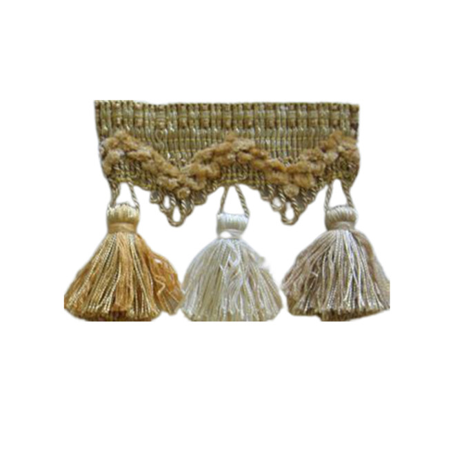 Europatex Fabric Omnibus Oatmeal Carriage House 100% Polyester 0.5 3.75 inches - My Fabric Connection -