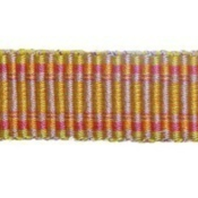 Europatex Fabric Yessi Pumpink Club House 100% Polyester 1.00 inches - My Fabric Connection -