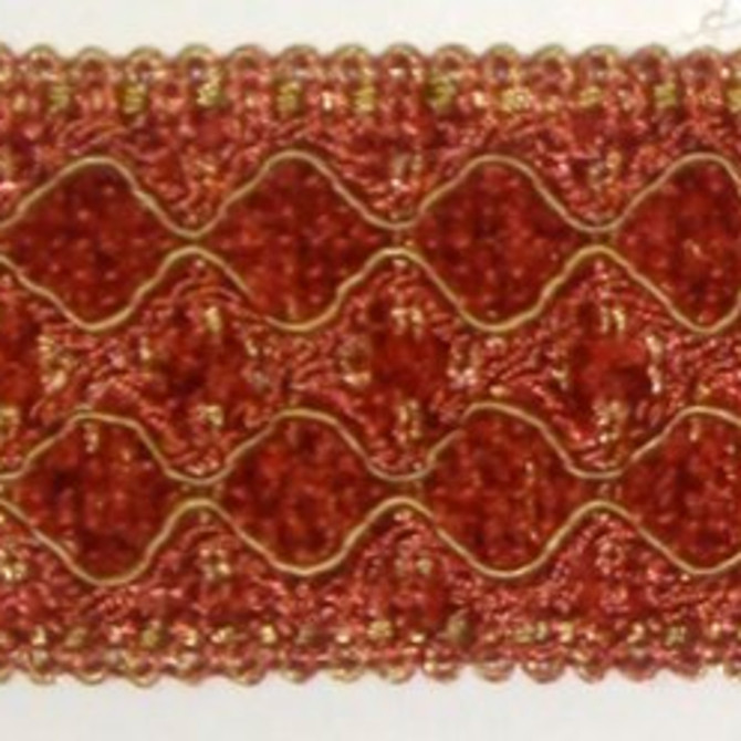 Europatex Fabric YF653X Melon Palladian 50% Polyester, 50% Rayon 2.00 inches - My Fabric Connection -