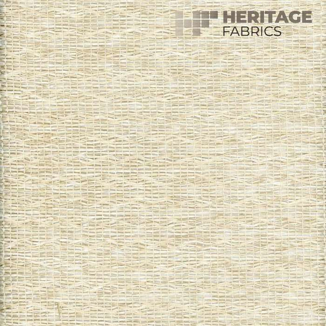 Heritage Fabric Calista Raffia - 100% Polyester Turkey Horizontal: 1" and Vertical: 1" 54" - My Fabric Connection -