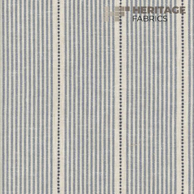 Heritage Fabric Interchange Denim - 52% Cotton 48% Polyester India 45,000 Horizontal: 2.75" and Vertical: N/A 54" - My Fabric Connection -