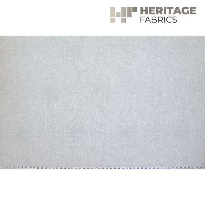 Heritage Fabric Serina Aegean - 83% Polyester; 11% Cotton; 6% Linen India 18,000 Horizontal: 13.5" and Vertical: 22.25" 54" - My Fabric Connection -