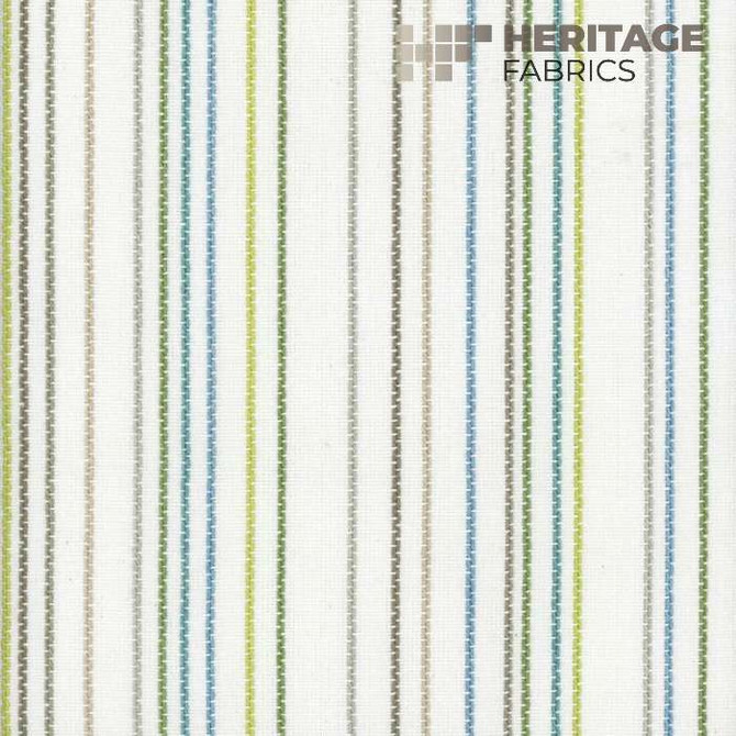Heritage Fabric Tucker Surf - 100% Cotton India 21,000 Horizontal: 9" and Vertical: N/A 54" - My Fabric Connection -