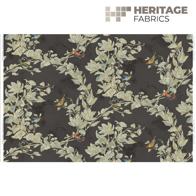 Heritage Fabric Windsong Cotton Midnight - 100% Cotton Turkey 18,000 Horizontal: N/A and Vertical: N/A 54" - My Fabric Connection -