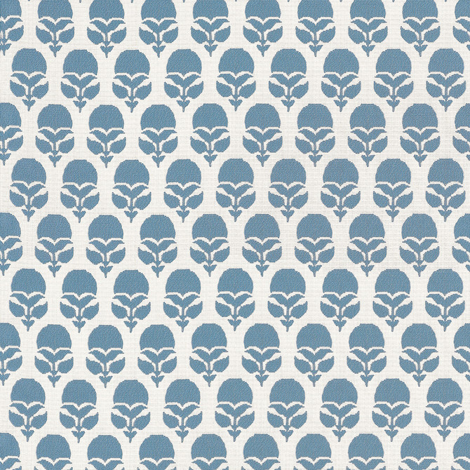 Anna French Fabric Marguerite Cornflower AW9230 Fabric </p><p>Repeat: V: 6.87" (17.45 cm) 54.00" (137.16 cm) - My Fabric Connection -