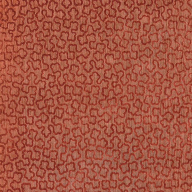 Anna French Fabric Trefolia Velvet Paprika AW9248 Fabric </p><p>Repeat: V: 40.50" (102.87 cm) 54.00" (137.16 cm) - My Fabric Connection -